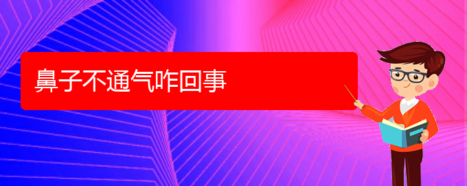 (贵阳去医院看慢性鼻炎价格)鼻子不通气咋回事(图1)