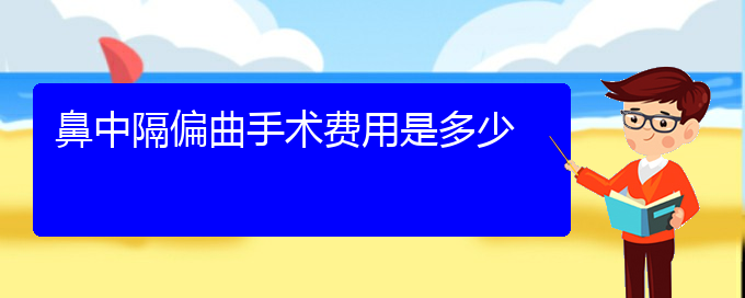 (贵阳治疗鼻中隔偏曲好的方法)鼻中隔偏曲手术费用是多少(图1)