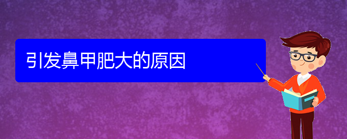 (贵阳出名的治鼻甲肥大医院)引发鼻甲肥大的原因(图1)