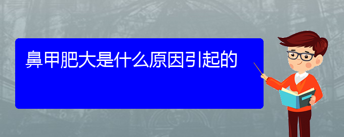 (贵阳市治疗鼻甲肥大的医院排名)鼻甲肥大是什么原因引起的(图1)