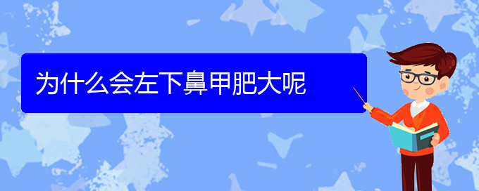 (贵阳鼻科医院挂号)为什么会左下鼻甲肥大呢(图1)