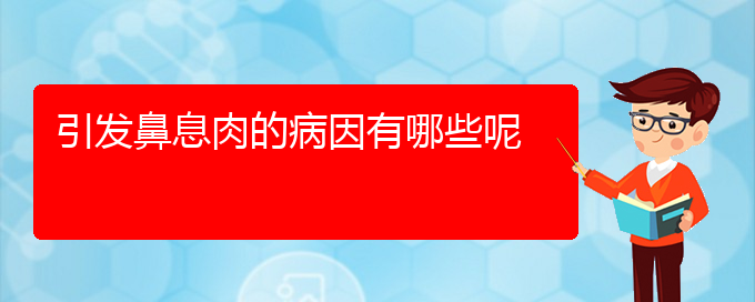 (贵阳治疗鼻息肉好的医院是哪家)引发鼻息肉的病因有哪些呢(图1)