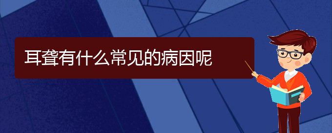 (治耳聋贵阳疗效好的医院)耳聋有什么常见的病因呢(图1)